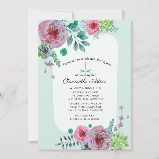 Convite Chrisanthi (Frente)