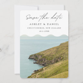 Convite Christchurch Salve o Dia Casamento na Nova Zelândi