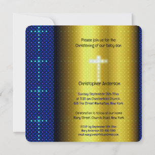 Convite Christening Baptism