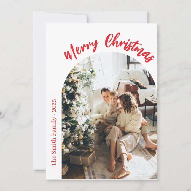 Convite Christmas Card (Frente)