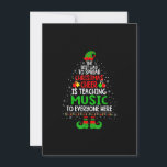 Convite Christmas Cheer Is Teaching Music Santa Elf Teache<br><div class="desc">Funny christmas t shirt men,  funny xmas tshirt men,  funny Christmas gift shirt kids,  funny thanksgiving gift shirt,  thanksgiving t shirt men,  thanksgiving t-shirt women</div>