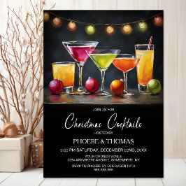 Convite Christmas Cocktail Party