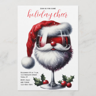 Convite Christmas Cocktail Party Invitation
