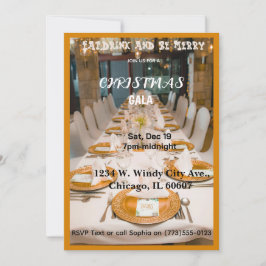 Convite Christmas Gala Invitation