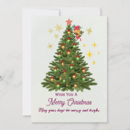 Convite Christmas Greetings Card