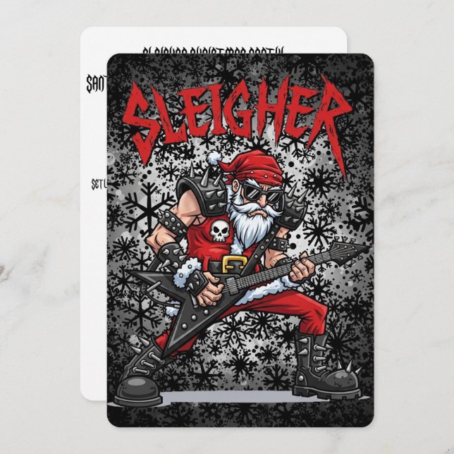 Convite Christmas Party (Frente/Verso)