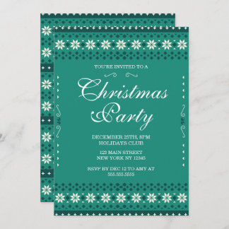 Convite Christmas Party Invitation