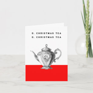 Convite Christmas Tea Invitations