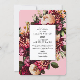 Convite Chrysanthemum no on Almond Blossom