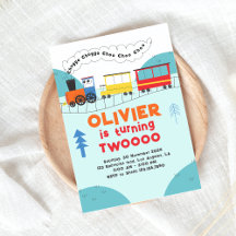 Chugga Chugga Choo Choo Choo Garoto Segundo Aniver