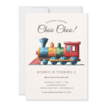 Chugga Chugga Choo Choo Choo Vintage segundo anive