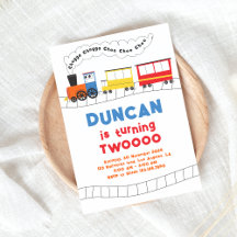 Chugga Chugga Choo Choo Train segundo aniversário