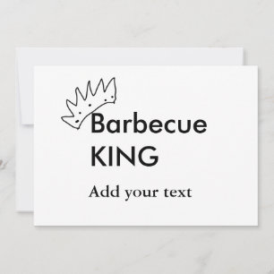 Convite Churrasco-churrasco adiciona nome texto homens pad
