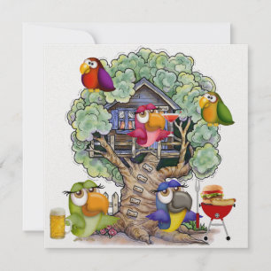 Convite CHURRASCO - Cocktails - Cookout - Parte - SRF