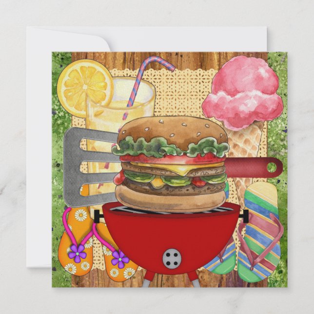 Convite CHURRASCO Cook Out! SRF (Frente)