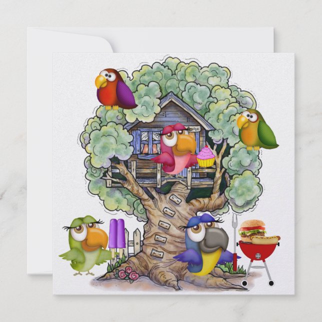 Convite CHURRASCO - Cookout - Parte - SRF (Frente)