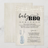 Churrasco de Baby Sprinkle - Casal Q Barbeque Invi