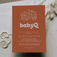 Churrasco de Bebê Terracota Wildflower BabyQ