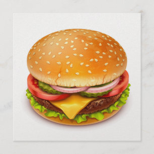 Convite Churrasco de Hambúrguer no Dia 4 de Julho - Convit