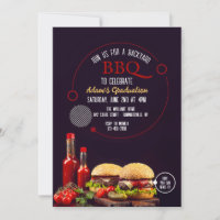 Convite Churrasco de Hambúrgueres