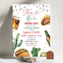 Churrasco de Tacos e Cervejas Antes do Casamento
