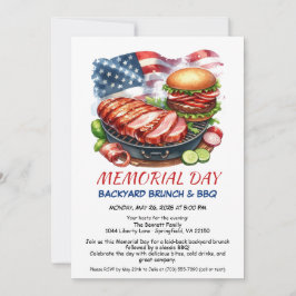 Convite Churrasco do Dia da Memória | Churrasco Patriótico