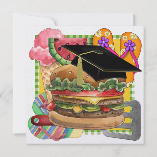 Convite CHURRASCO - Graduação / Todos os dias! SRF (Frente)