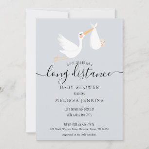 Convite Chuva / Aspersão de Longa Distância Pelo Correio