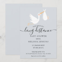 Convite Chuva / Aspersão de Longa Distância Pelo Correio