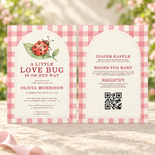 Convite Chuva de Amor: Baby Shower do Pequeno Inseto de Am