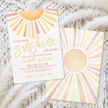 Chuva de Amor Boho Sol Chuvinha de Bebê