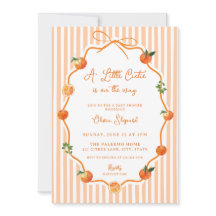 Chuva de Amor Laranja Bebê Fofo Baby Shower