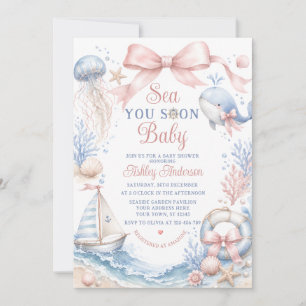 Convite Chuva de Amor para a Menina Bebê