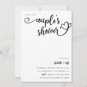 Convite Chuva de Amor para Casal