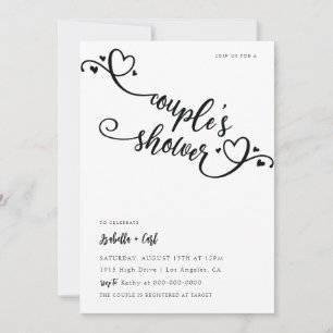 Convite Chuva de Amor para Casal