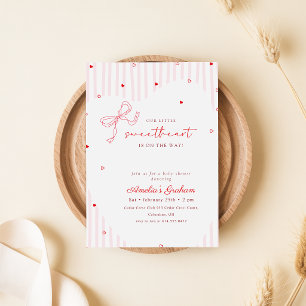Convite Chuva de Amor Pequeno Querido Baby Shower
