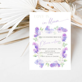 Convite Chuva de Amor Tema Jardim Floral - Chá de Noiva
