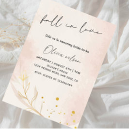 Convite Chuva de Amor Tema Jardim Floral - Chá de Noiva