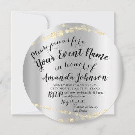 Convite Chuva de bebê cachorrinho novo cachorro Foto Rosa 