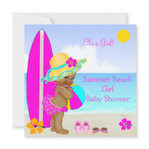 Chuva de Bebê Menina Praia Rosa Azul Turquesa Étni