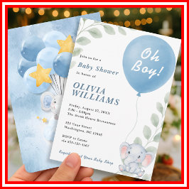 Convite Chuva de Bençãos Baby Shower