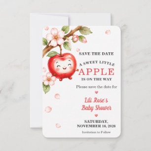 Convite Chuva de Bênçãos Baby Shower Save The Date