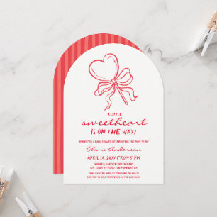 Convite Chuva de confeitos Baby Shower