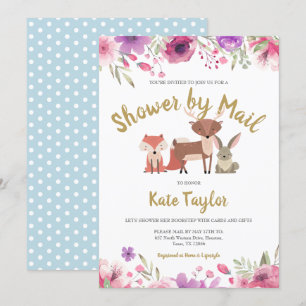 Convite Chuva De Correio De Longa Distância