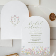 Chuva de Flores Boho Elegante Chá de Noiva