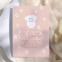 Chuva de Flores Boho Rosa Irmãzinha Chás de Bebê