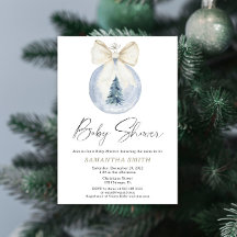 Chuva de inverno para baby shower de gênero neutro