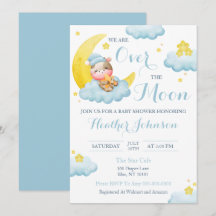 Chuva de Leite Menino Vaca Baby Shower