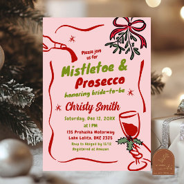 Convite Chuva de Natal e Prosecco Chá de Noiva