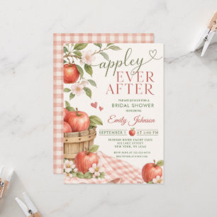 Convite Chuva de Noiva Appley EVER AFTER